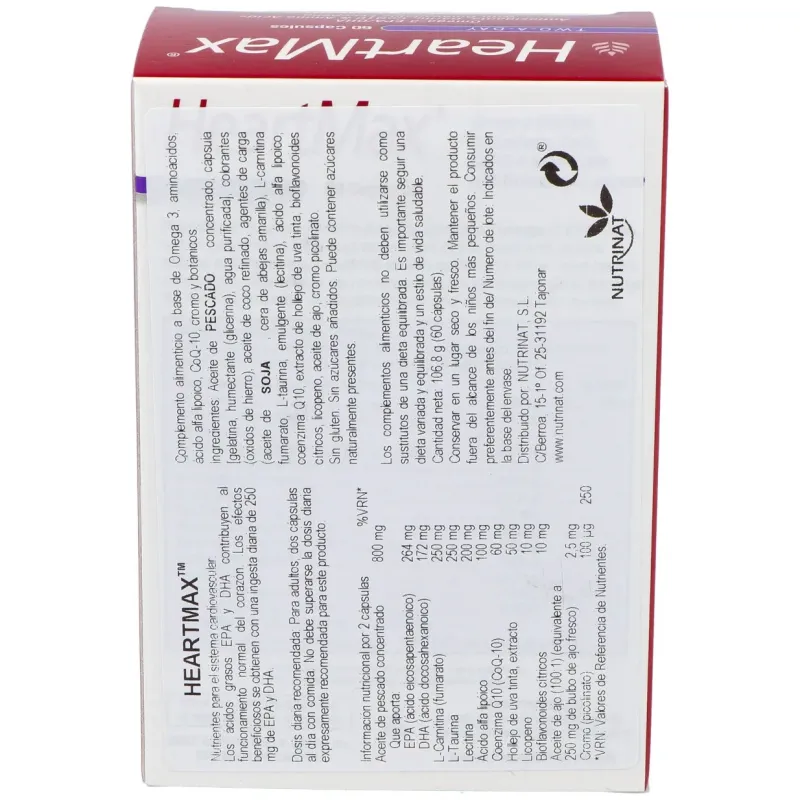Health Aid HeartMax 60 Cápsulas | Farmacia Barata Health Aid HeartMax 60 Cápsulas | Farmacia Barata