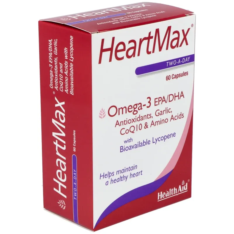 Health Aid HeartMax 60 Cápsulas | Farmacia Barata Health Aid HeartMax 60 Cápsulas | Farmacia Barata
