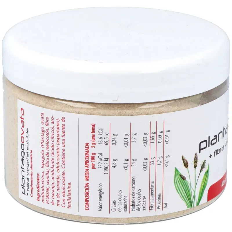 Plantis Plantago Ovata + Fibra Soluble 180 g | Farmacia Barata Plantis Plantago Ovata + Fibra Soluble 180 g | Farmacia Barata