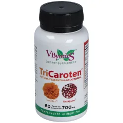 Vbyotics Tricaroten, 60 perlas
