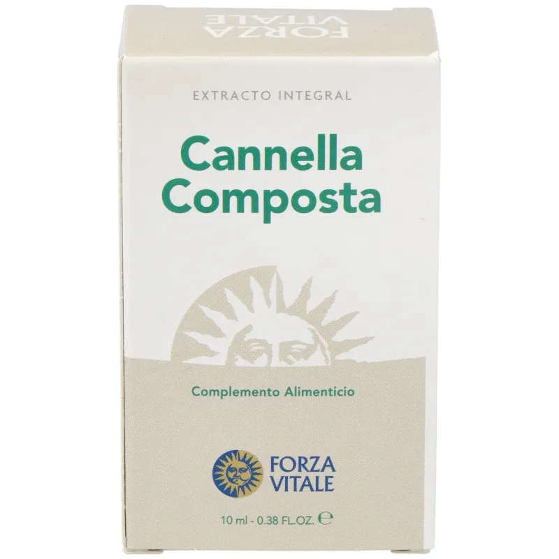 Forza Vitale Canela Composta Plata 10 ml | Farmacia Barata
