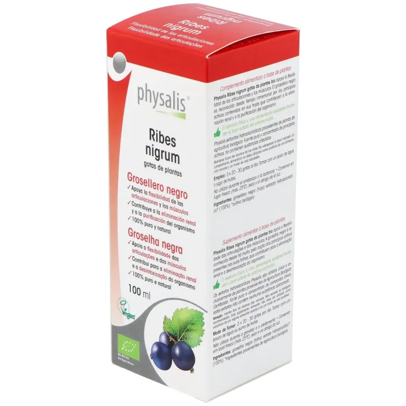 Physalis Extracto Grosellero Negro Bio 100 ml | Farmacia Barata