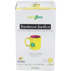 Novadiet Herbodiet Depur Hepática, 20 Filtros