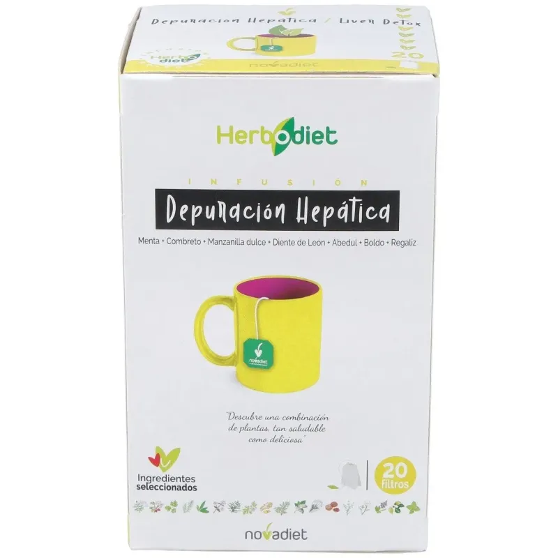 Herbodiet Depur Hepática 20 Filtros | Farmacia Barata Herbodiet Depur Hepática 20 Filtros | Farmacia Barata