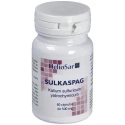 Heliosar Sulkaspag Potasio Sulfúrico, 60 Cápsulas.