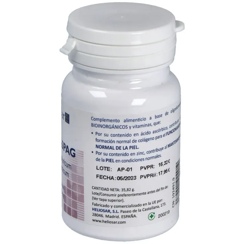 Heliosar Sulkaspag Potasio Sulfúrico | Farmacia Barata Heliosar Sulkaspag Potasio Sulfúrico | Farmacia Barata