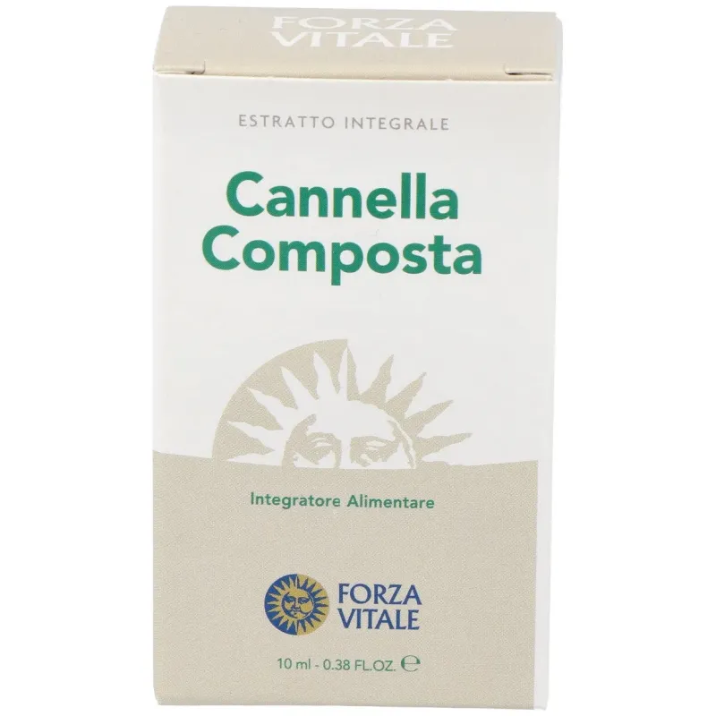 Forza Vitale Canela Composta Plata 10 ml | Farmacia Barata