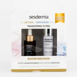 Sesderma Transforma tu piel Sesretinal + Hidraderm