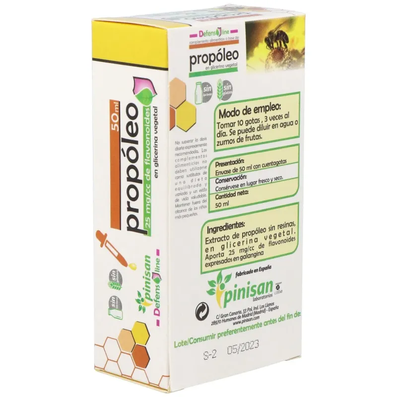 Extracto Propóleo 50 ml PINISAN | Farmacia Barata Extracto Propóleo 50 ml PINISAN | Farmacia Barata