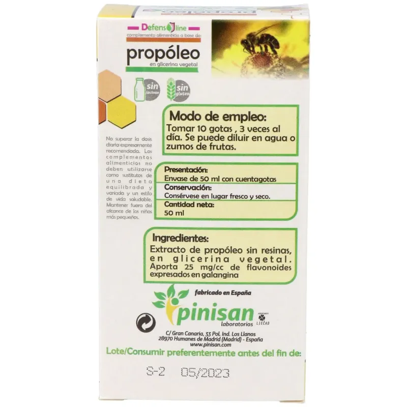 Extracto Propóleo 50 ml PINISAN | Farmacia Barata Extracto Propóleo 50 ml PINISAN | Farmacia Barata