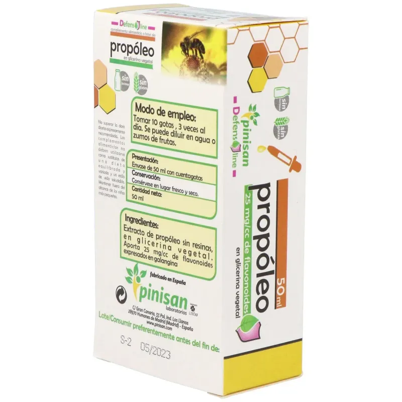 Extracto Propóleo 50 ml PINISAN | Farmacia Barata Extracto Propóleo 50 ml PINISAN | Farmacia Barata