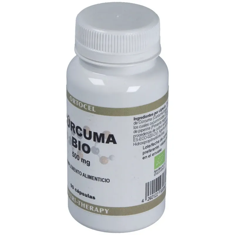 Ortocel Cúrcuma 500 mg | Farmacia Barata Ortocel Cúrcuma 500 mg | Farmacia Barata