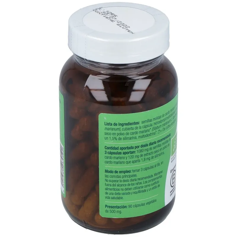 Cardo Mariano 90 cápsulas Bio El Granero | Farmacia Barata Cardo Mariano 90 cápsulas Bio El Granero | Farmacia Barata