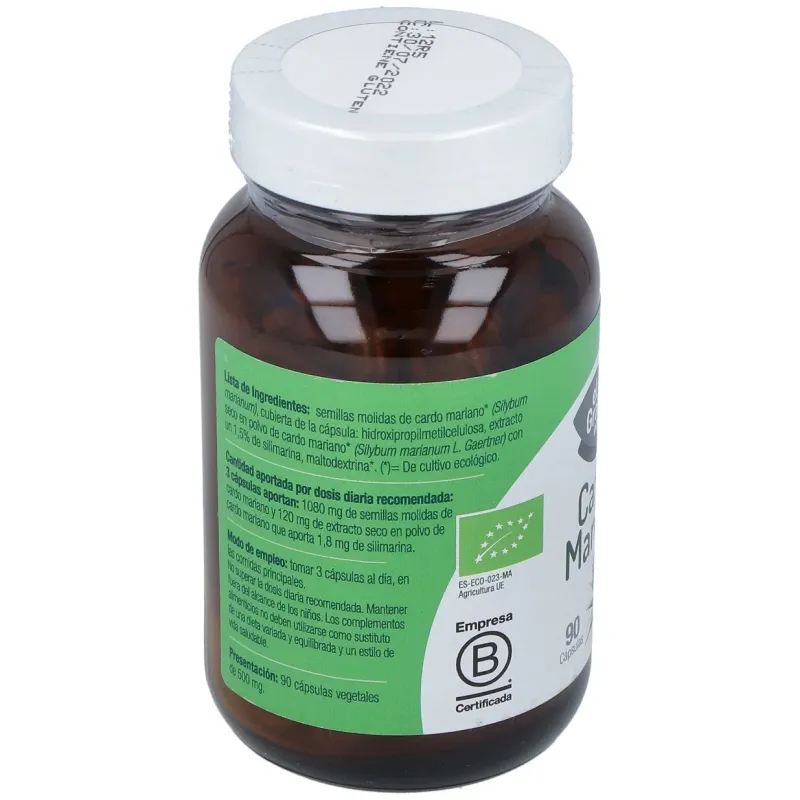 Cardo Mariano 90 cápsulas Bio El Granero | Farmacia Barata Cardo Mariano 90 cápsulas Bio El Granero | Farmacia Barata