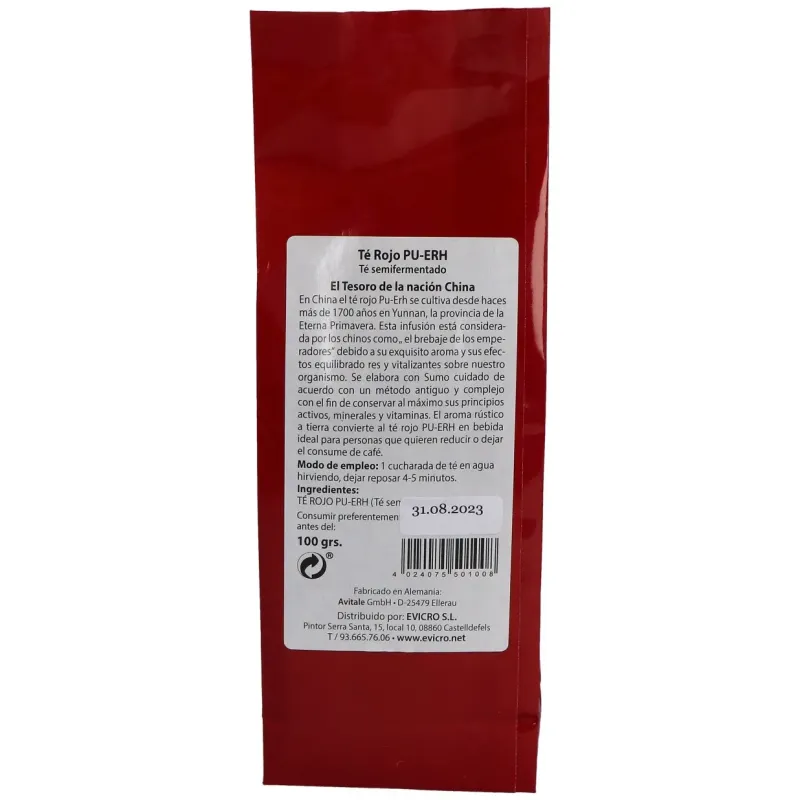 Madal Bal Té Rojo Pu-erh | Farmacia Barata Madal Bal Té Rojo Pu-erh | Farmacia Barata