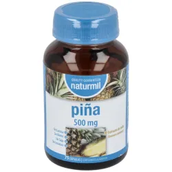 Naturmil Piña, 75 cápsulas de 500 mg.