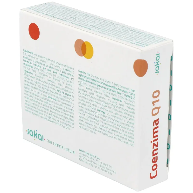 Sakai Coenzima Q10 30 Comprimidos | Farmacia Barata Sakai Coenzima Q10 30 Comprimidos | Farmacia Barata