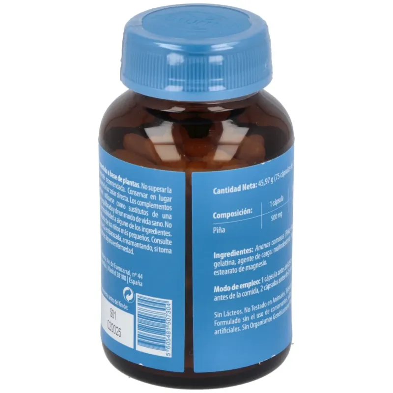 Naturmil Piña 500 mg | Farmacia Barata Naturmil Piña 500 mg | Farmacia Barata