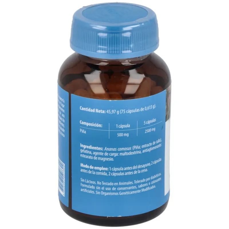 Naturmil Piña 500 mg | Farmacia Barata Naturmil Piña 500 mg | Farmacia Barata