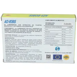 Aci Robis 60 Comprimidos | Farmacia Barata Aci Robis 60 Comprimidos | Farmacia Barata