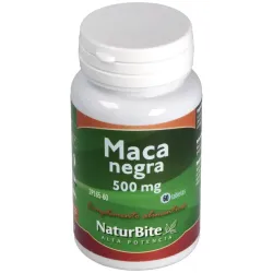 Naturbite Maca Negra Andina, 60 comprimidos de 500 mg.