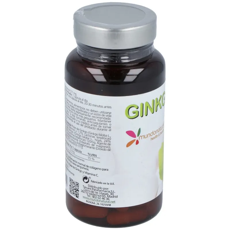Ginkgotonic 420 mg 60 Cápsulas | Farmacia Barata