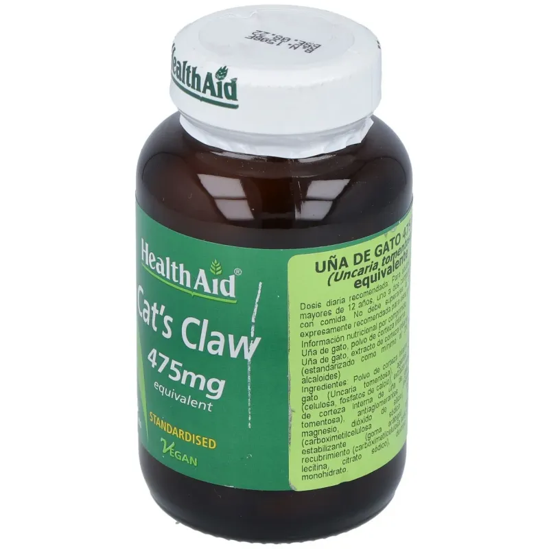 Uña de Gato 475 mg 60 Comprimidos | Farmacia Barata