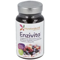 Mundo Natural Enzivita, 30 Cápsulas