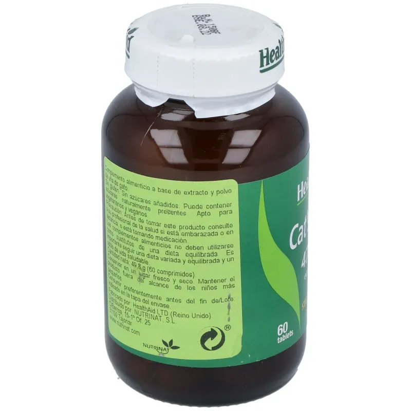 Uña de Gato 475 mg 60 Comprimidos | Farmacia Barata