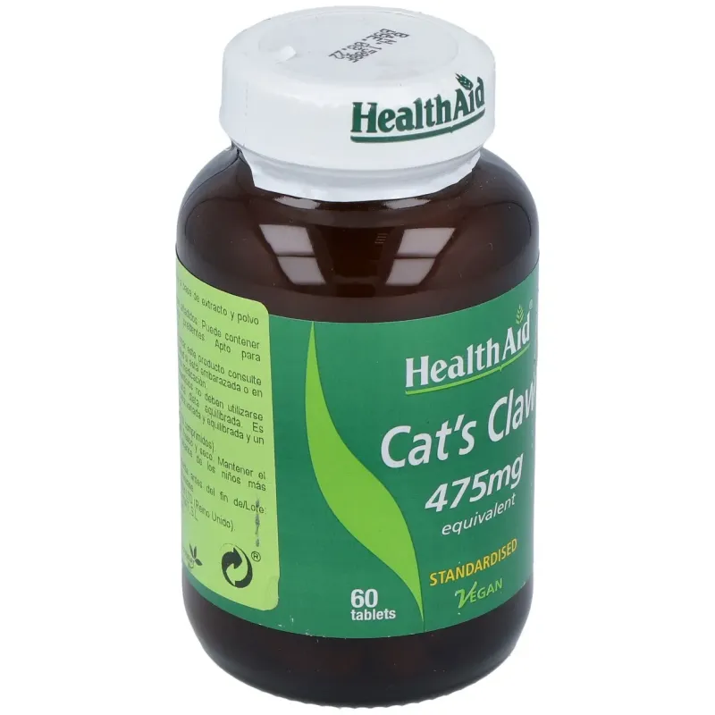 Uña de Gato 475 mg 60 Comprimidos | Farmacia Barata