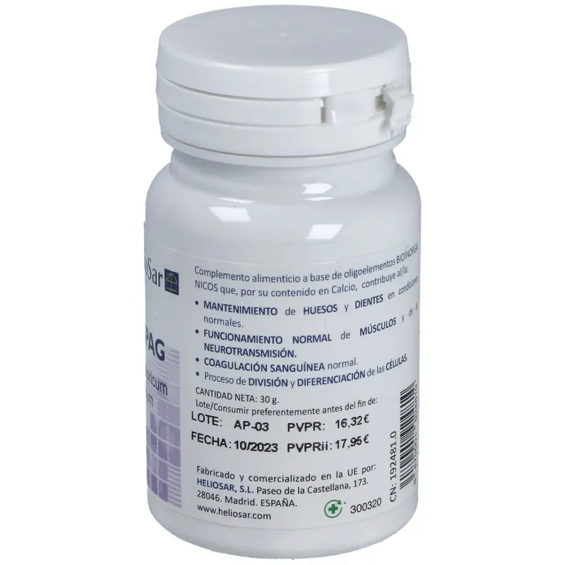Calfospag Calcium Phosphoricum | Farmacia Barata Calfospag Calcium Phosphoricum | Farmacia Barata