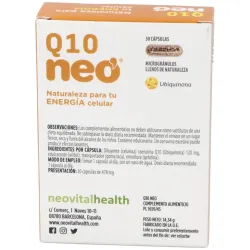 Q10 Neo 120 mg 30 Cápsulas | Farmacia Barata