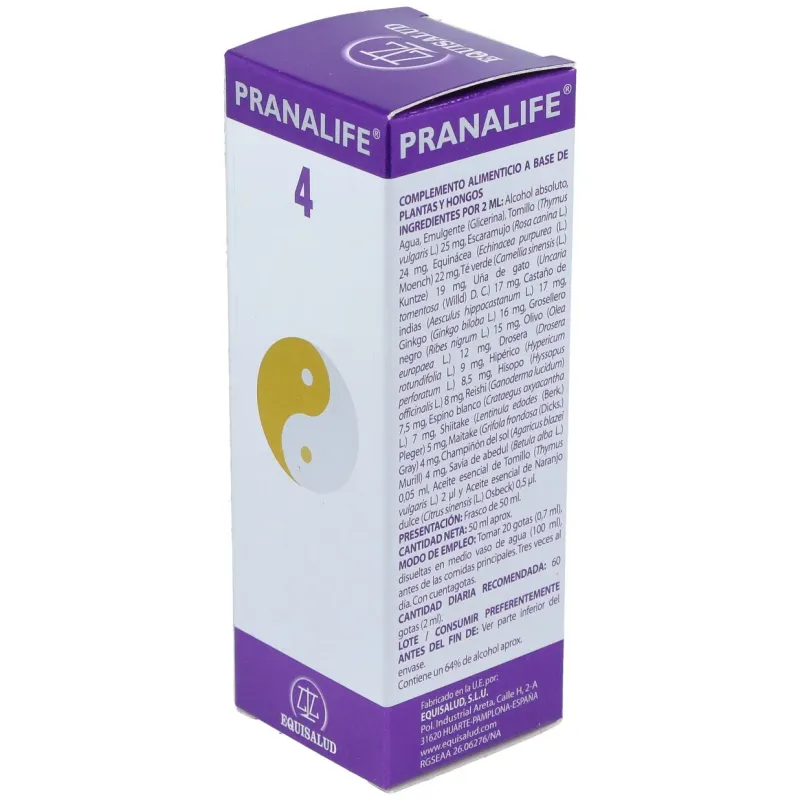 Equisalud Pranalife 4 | Farmacia Barata