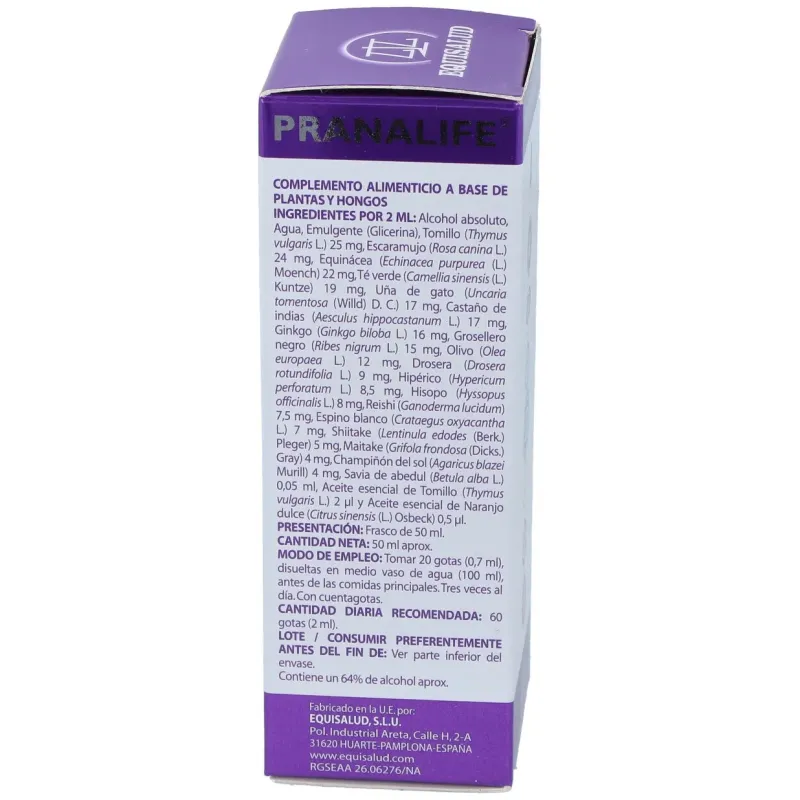 Equisalud Pranalife 4 | Farmacia Barata