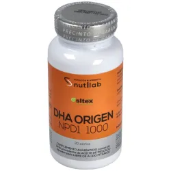 Nutilab DHA Origen NPD1, 30 Perlas de 1000 mg.