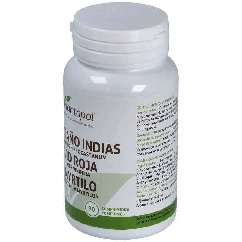 Plantapol Castaño de Indias + Vid Roja + Mirtilo | Farmacia Barata Plantapol Castaño de Indias + Vid Roja + Mirtilo | Farmacia Barata
