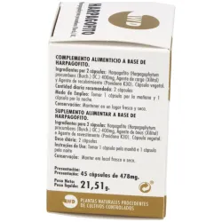 Harpagofito Phytogranulos 45 Cápsulas | Farmacia Barata Harpagofito Phytogranulos 45 Cápsulas | Farmacia Barata