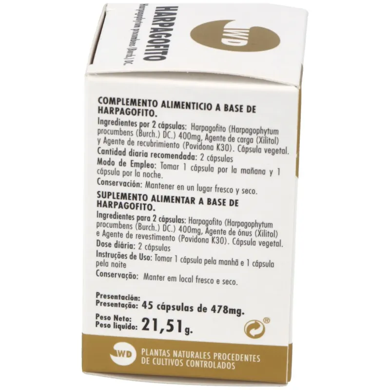 Harpagofito Phytogranulos 45 Cápsulas | Farmacia Barata Harpagofito Phytogranulos 45 Cápsulas | Farmacia Barata
