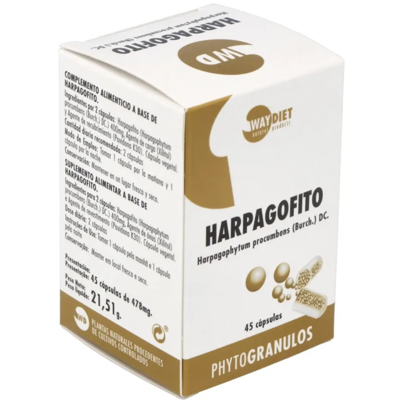 Harpagofito Phytogranulos 45 Cápsulas | Farmacia Barata Harpagofito Phytogranulos 45 Cápsulas | Farmacia Barata