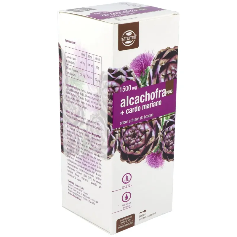 Alcachofa + Cardo Mariano Plus 500 ml | Farmacia Barata Alcachofa + Cardo Mariano Plus 500 ml | Farmacia Barata