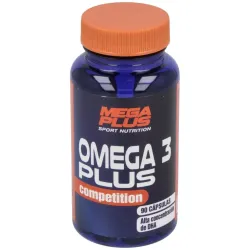Mega Plus Omega 3 Plus Competition, 90 Cápsulas