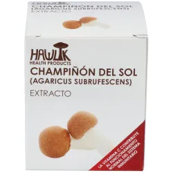 Hawlik Champiñón Del Sol, Extracto Puro, 60 cápsulas