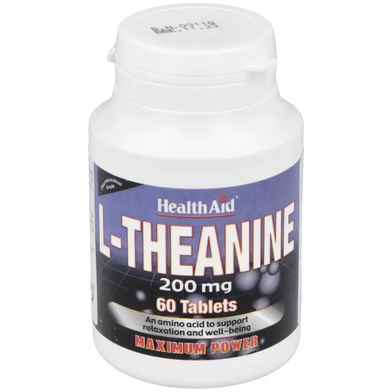 Health Aid L-teanina 200 mg | Farmacia Barata Health Aid L-teanina 200 mg | Farmacia Barata