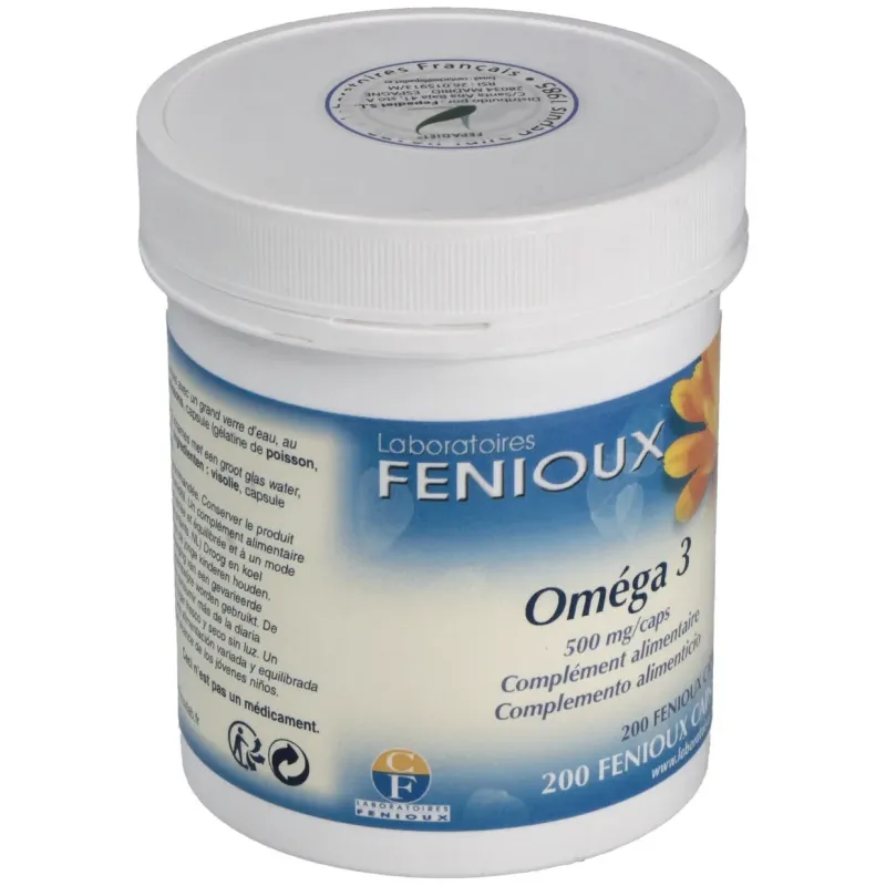 Omega 3 120 Perlas Fenioux | Farmacia Barata