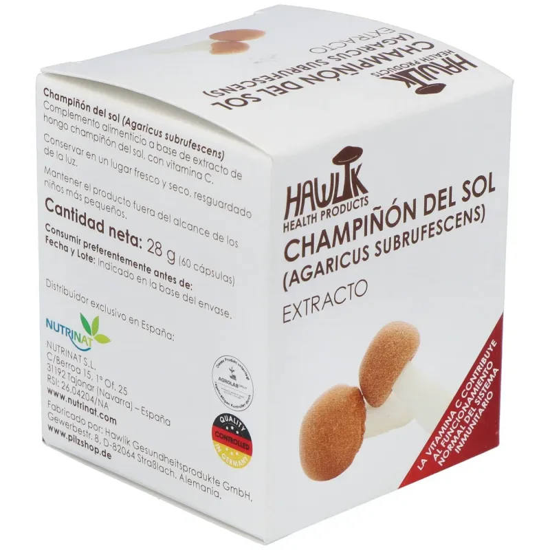 Champiñón del Sol Extracto Puro 60 Cápsulas | Farmacia Barata Champiñón del Sol Extracto Puro 60 Cápsulas | Farmacia Barata