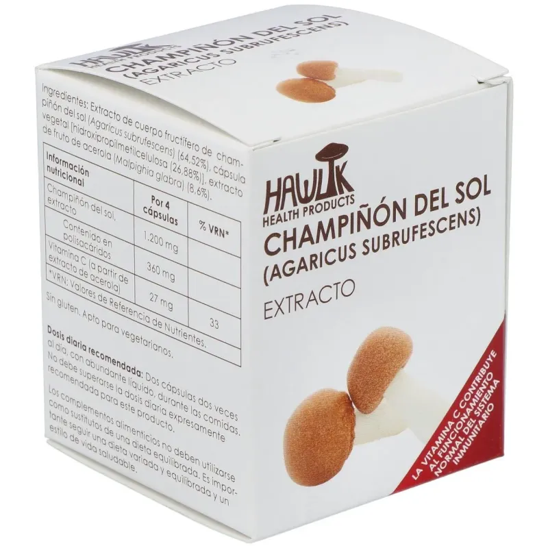 Champiñón del Sol Extracto Puro 60 Cápsulas | Farmacia Barata Champiñón del Sol Extracto Puro 60 Cápsulas | Farmacia Barata