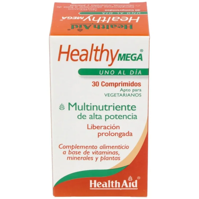 Health Aid Healthymega, 30 comprimidos | Farmacia Barata Health Aid Healthymega, 30 comprimidos | Farmacia Barata