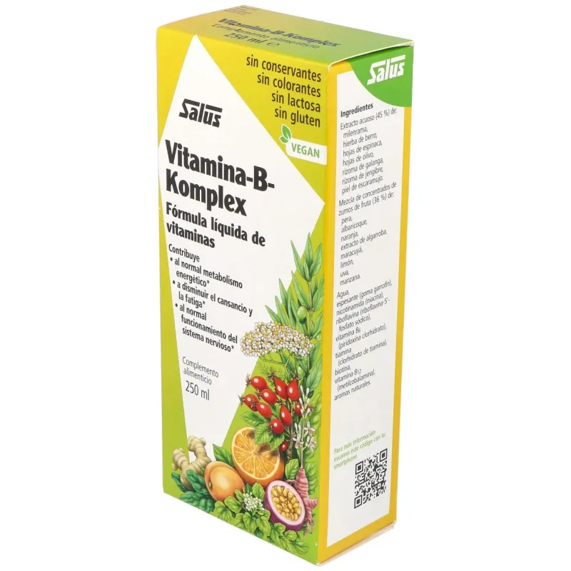 Salus Vitamina B Komplex, 250 ml | Farmacia Barata Salus Vitamina B Komplex, 250 ml | Farmacia Barata