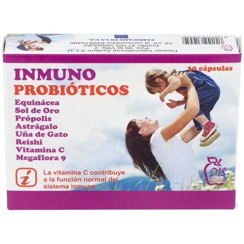 Dis Inmuno Biotic, 30 Cápsulas | Farmacia Barata Dis Inmuno Biotic, 30 Cápsulas | Farmacia Barata