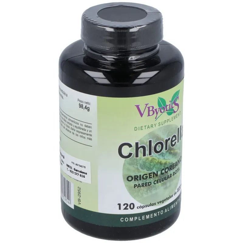 Vbyotics Chlorella Taiwan 120 Cápsulas | Farmacia Barata Vbyotics Chlorella Taiwan 120 Cápsulas | Farmacia Barata